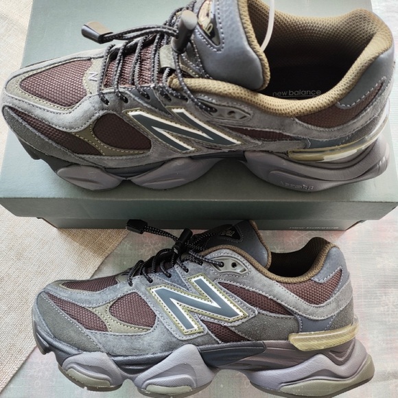 New Balance Other - New Balance Men's Gray and Brown/Olive Athletic Sneakers